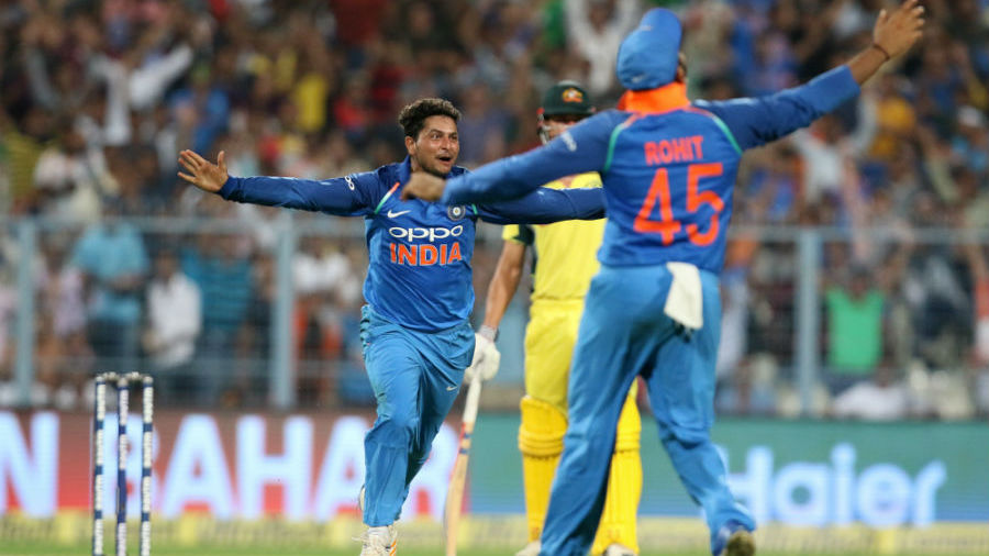 Kuldeep Yadav became only the third Indian to take an ODI hat-trick Kuldeep Yadav became only the third Indian to take an ODI hat-trick