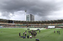 England train at the Gabba with a storm approaching, November 21, 2017 England train at the Gabba with a storm approaching, November 21, 2017
