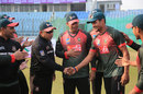 Mushfiqur's bear hug
