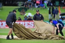 Rain interrupted India's chase, Australia v India, Under-19 World Cup, final, Mount Maunganui, February 3, 2018 Rain interrupted India's chase, Australia v India, Under-19 World Cup, final, Mount Maunganui, February 3, 2018