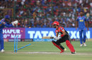 Mandeep Singh looks behind to find himself well short, Rajasthan Royals v Royal Challengers Bangalore, IPL, Jaipur, May 19, 2018