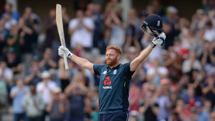 Jonny Bairstow brought up his sixth ODI hundred Jonny Bairstow brought up his sixth ODI hundred