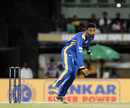 Varun Chakravarthy bowls in the TNPL