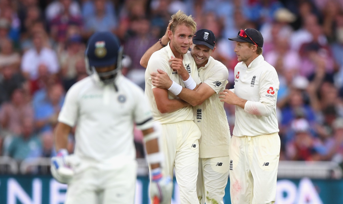 ENG vs IND 2018: Stuart Broad Fined For Aggressive Send-Off To Rishabh Pant