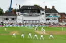 Ishant Sharma bowls to Alastair Cook with a packed slip cordon, England v India, 3rd Test, Trent Bridge, 3rd day, August 20, 2018 Ishant Sharma bowls to Alastair Cook with a packed slip cordon, England v India, 3rd Test, Trent Bridge, 3rd day, August 20, 2018
