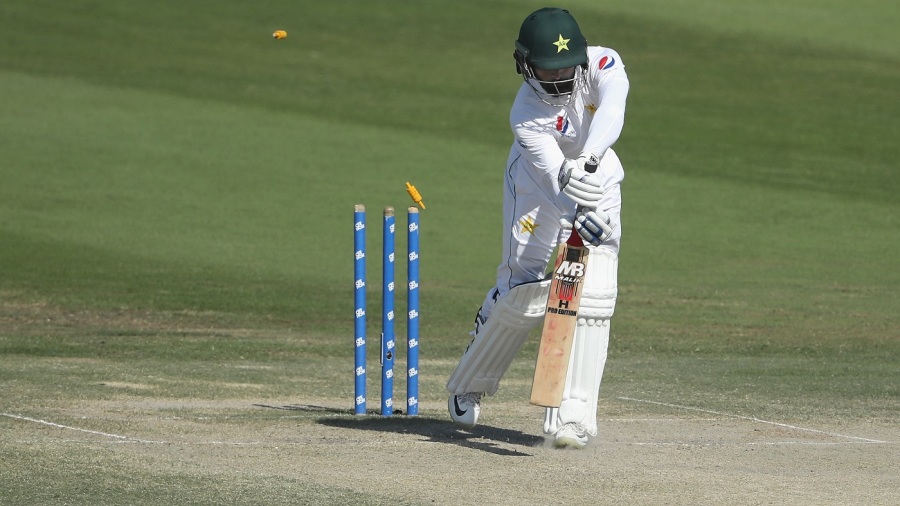 Mohammad Hafeez was bowled by a brute in his final Test innings Mohammad Hafeez was bowled by a brute in his final Test innings