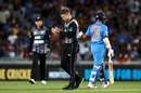 Lockie Ferguson dismissed Shikhar Dhawan in India's chase, New Zealand v India, 2nd T20I, Auckland, February 8, 2019
