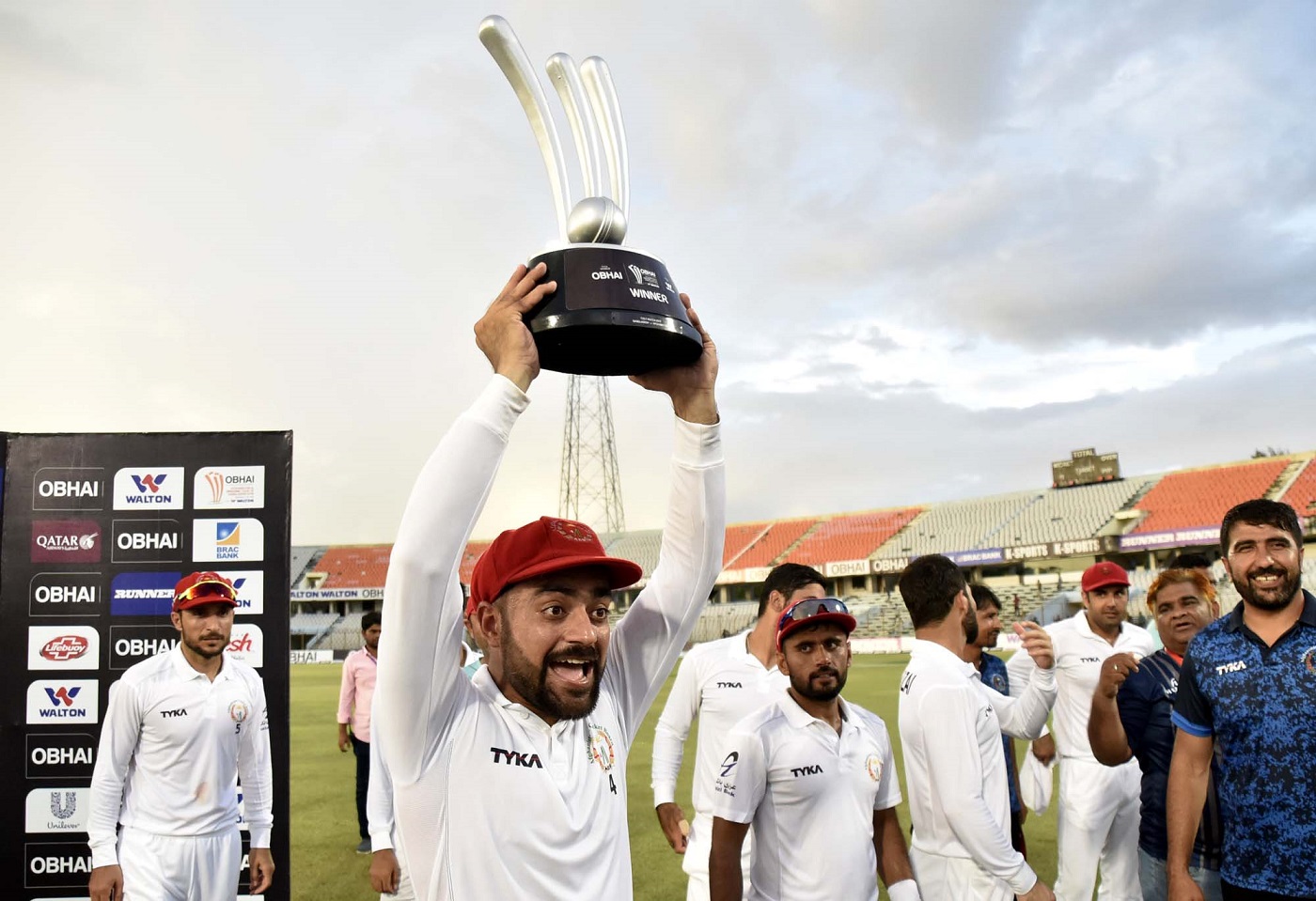 Rashid and Zadran rested for one-off Test against India