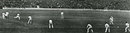 CB Fry faces Johannes Kotze, England v South Africa, 1st Test, Lord's, 1907