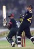 Alok Kapali sweeps on his way to a fifty, Pakistan v Bangladesh, 3rd ODI, Lahore, September 15, 2003.