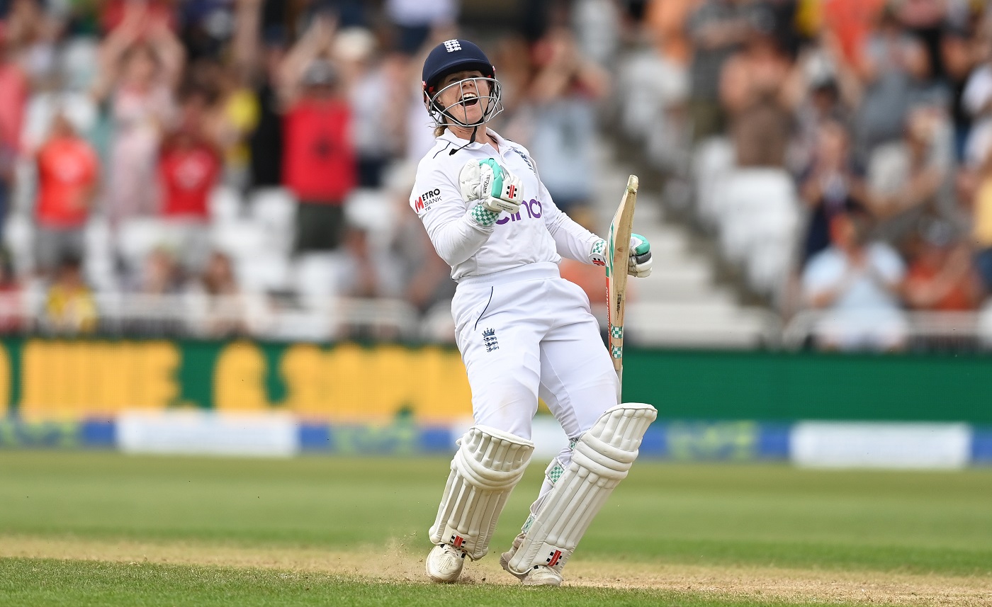 Tammy Beaumont walks away having done it all
