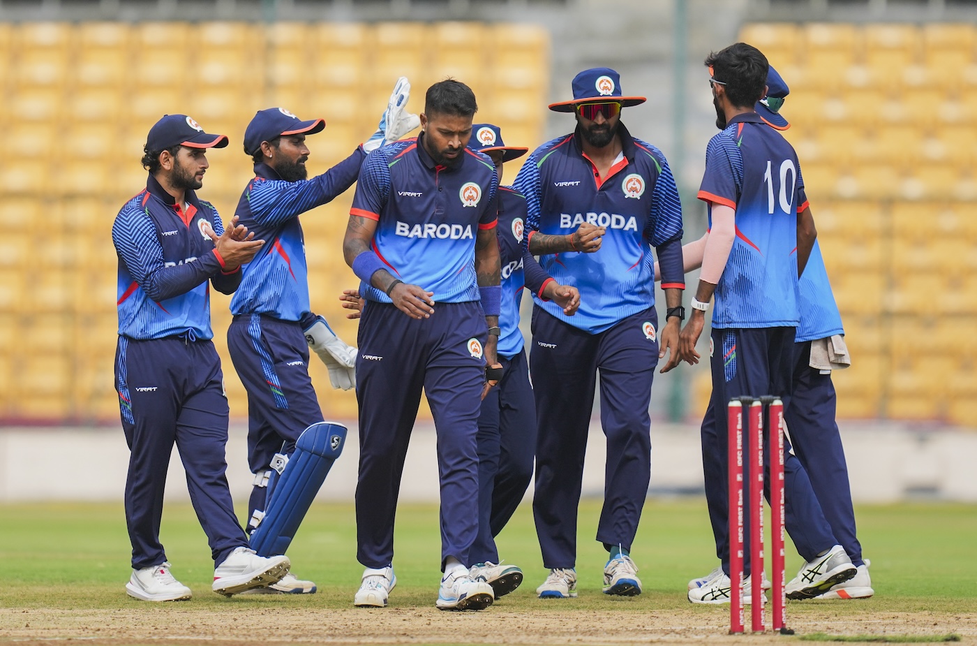 Debutant Amit Pasi's record ton leads Baroda to victory against Services