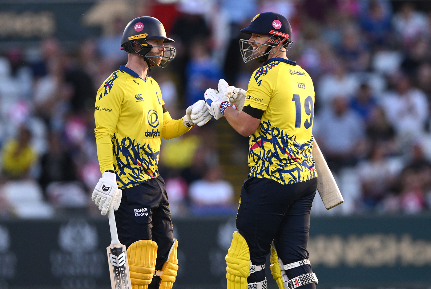 Alex Lees scores maiden T20 ton to secure Durham's quarter-final place