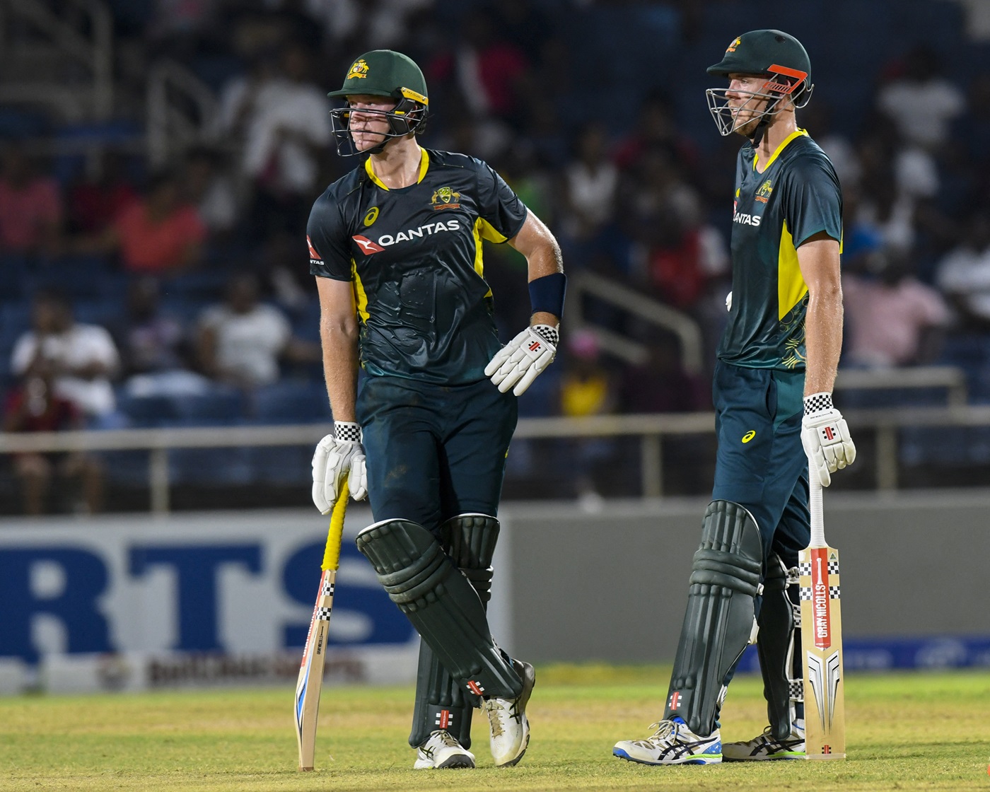 Mitchell Owen, Cameron Green fifties put Australia 1-0 up