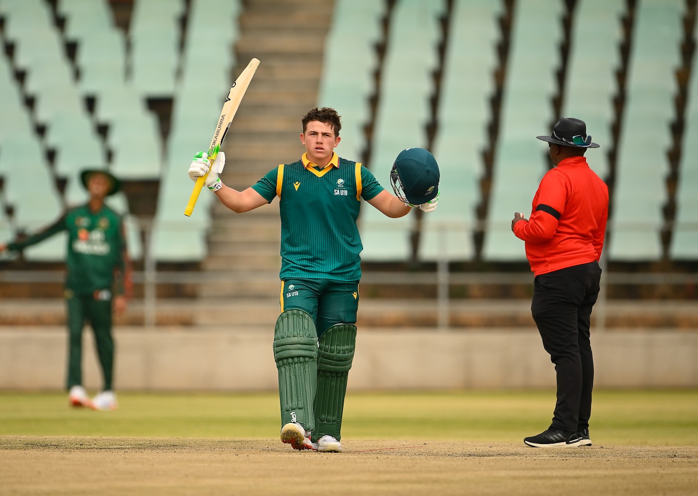 Van Schalkwyk of South Africa U19 hits first double ton in men's Youth ODIs