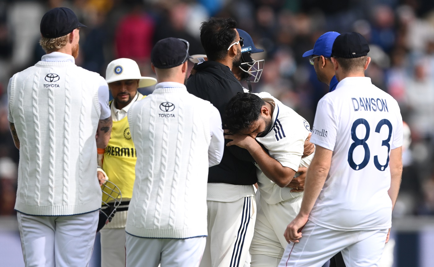 Pant suffers foot fracture, set to miss remainder of Test series