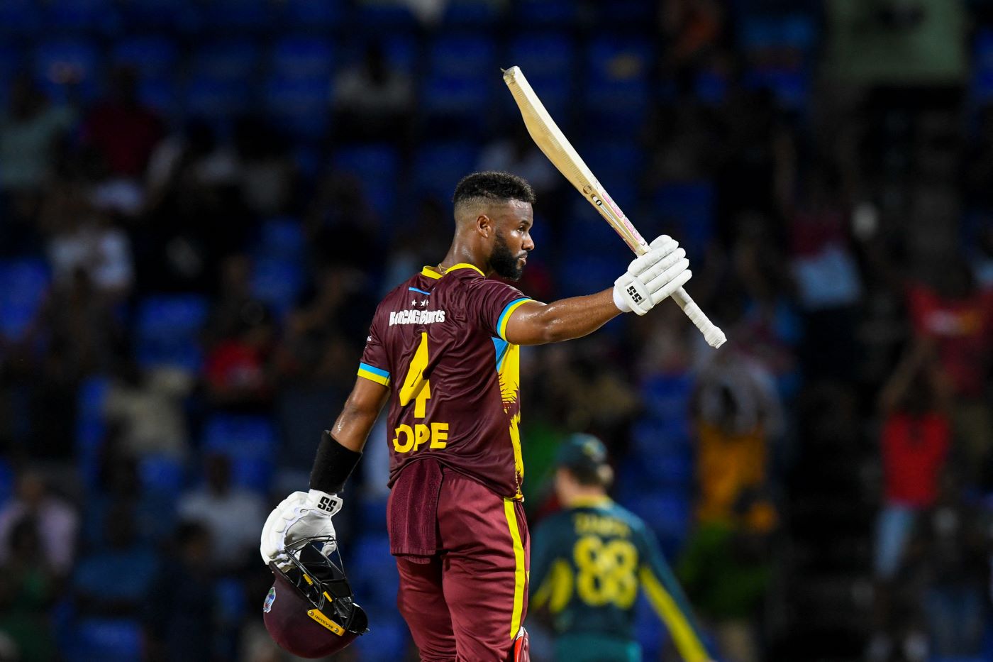 'Batting always one step behind' but captain Shai Hope happy with bowling attack