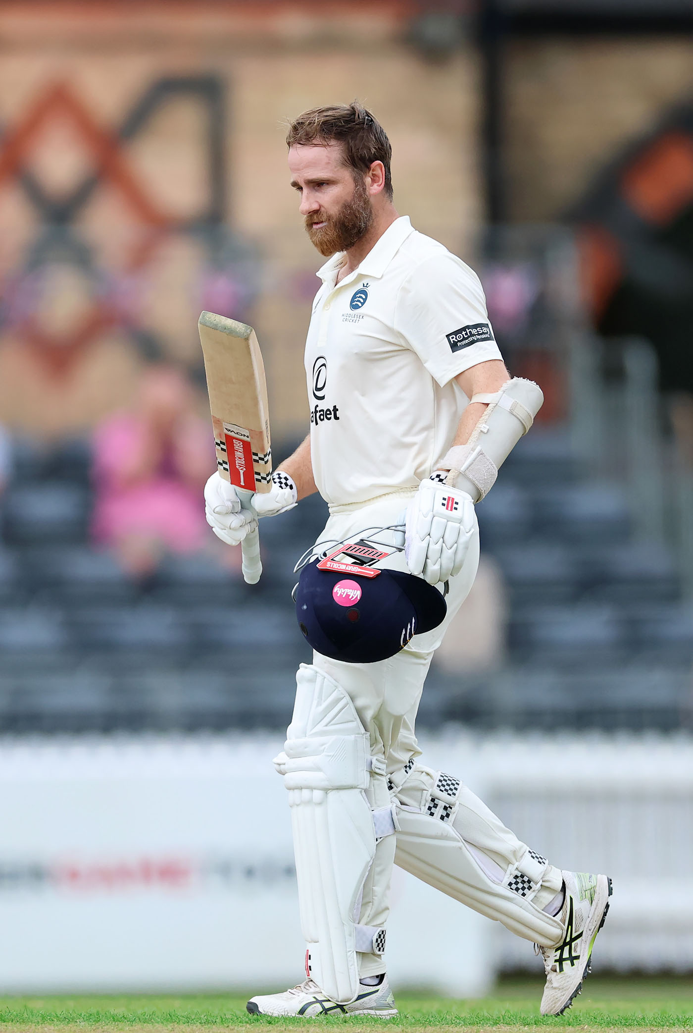 Kane Williamson hundred leads way for Middlesex on rain-shortened day