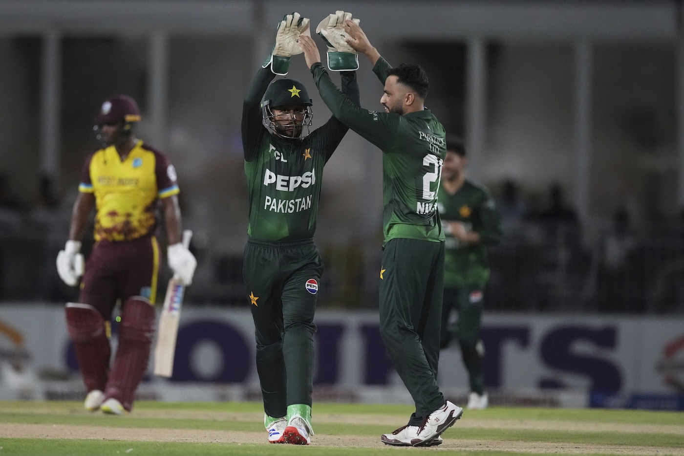 Ayub 57, Nawaz three-for extend West Indies' horror run