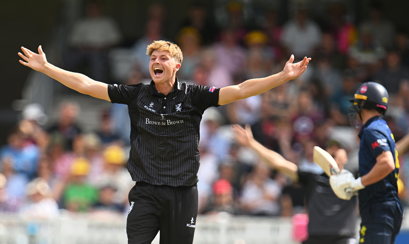 Alfie Ogborne, Thomas Rew help Somerset overcome Will Rhodes' all-round show