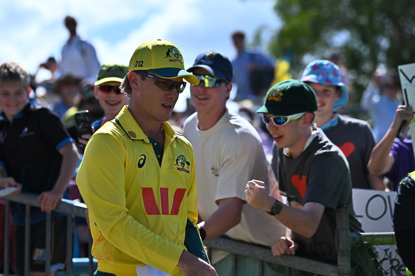 Adam Zampa reprimanded for using obscene language