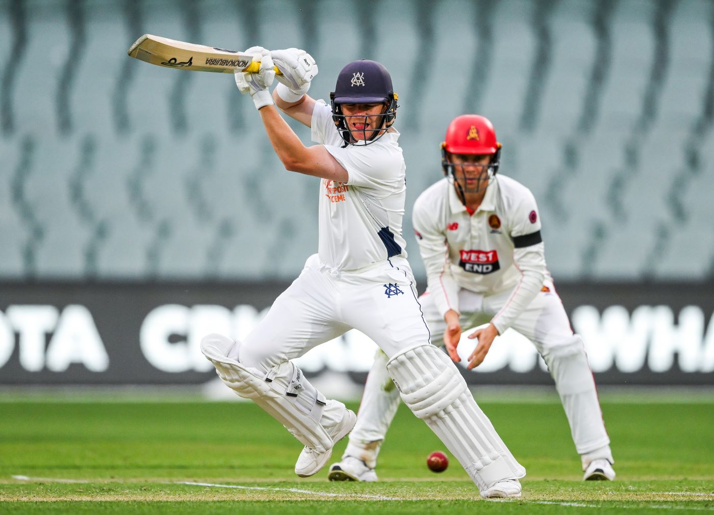 Run out thwarts Harris after promising half-century