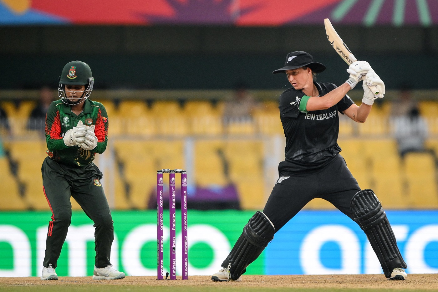 Devine, Halliday, bowlers give New Zealand their first win of the World Cup