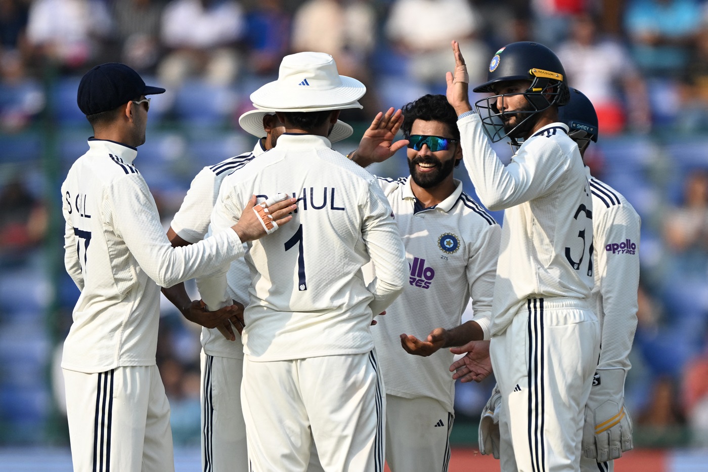 Jadeja, Kuldeep strike after Gill ton propels India to 518