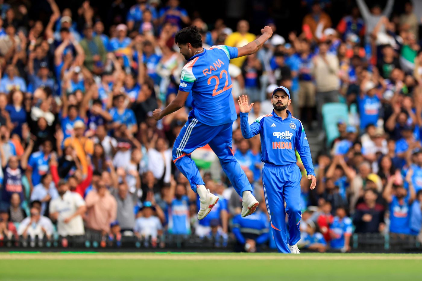 Harshit Rana's career-best limits Australia to 236