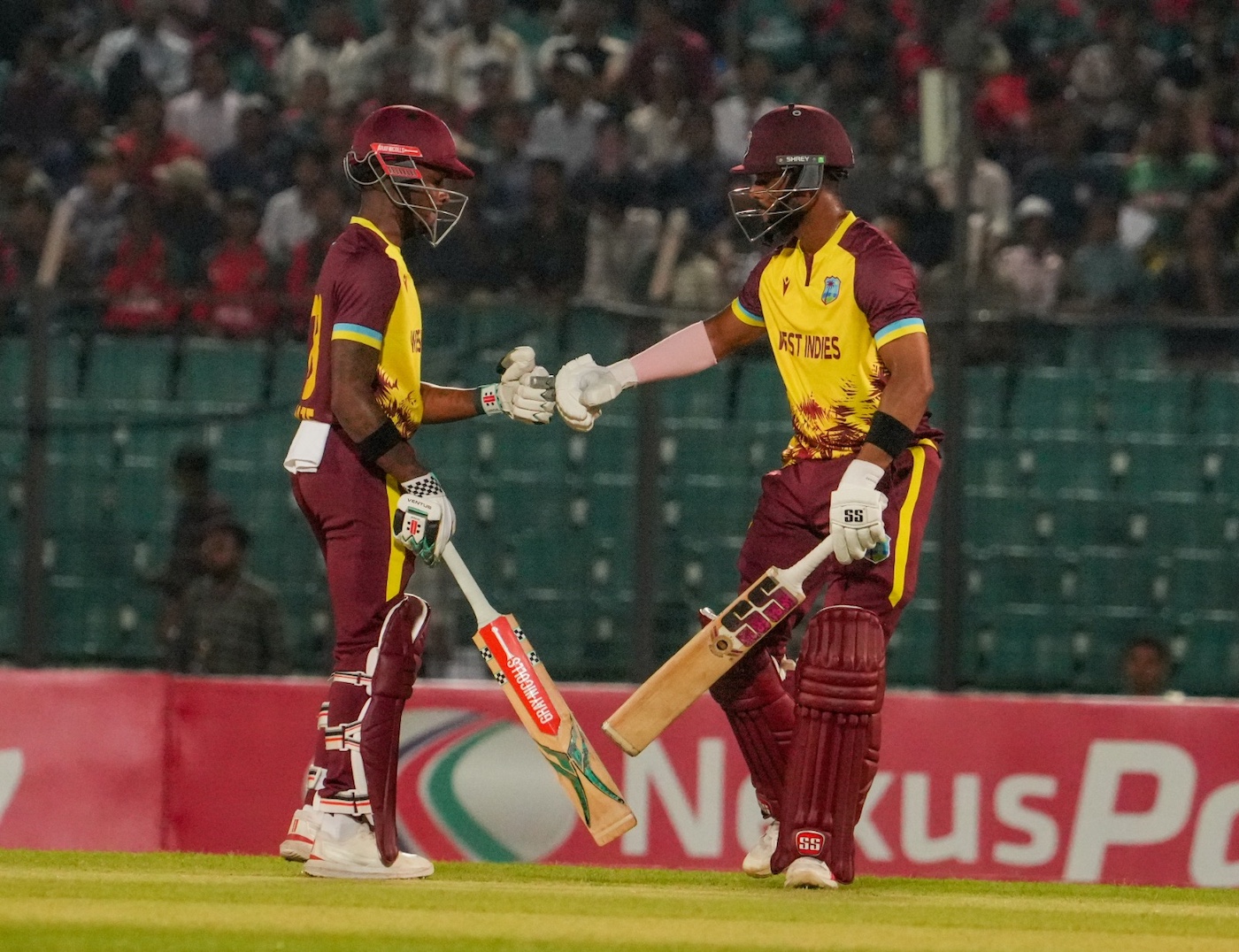 Tanzid's 61 in vain as West Indies seal T20I series win