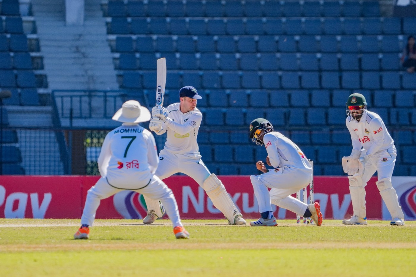 McBrine leads Ireland fightback but Bangladesh well ahead