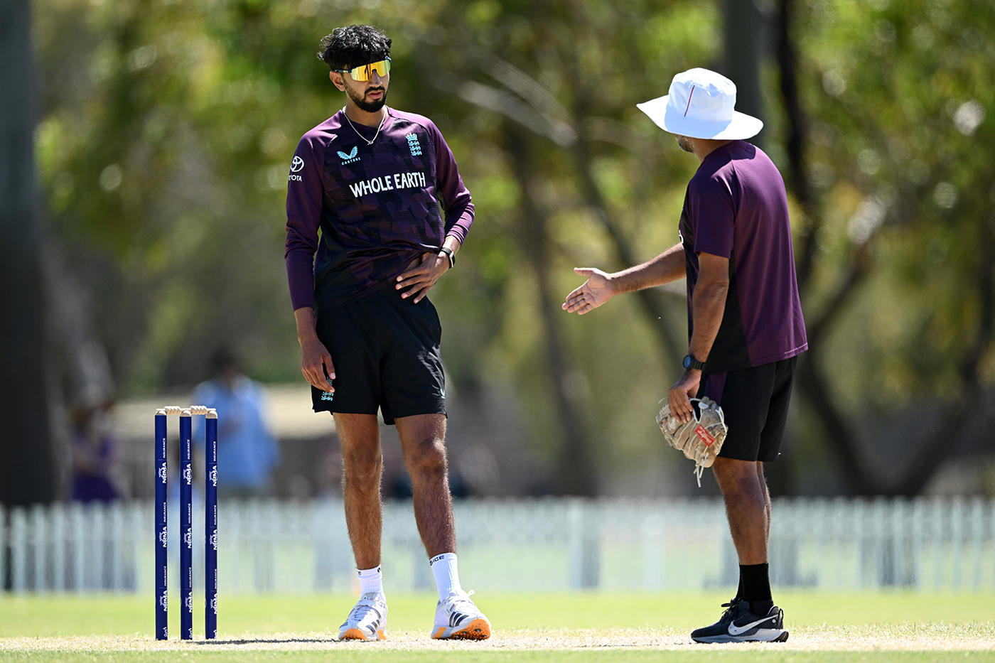 England pick Bashir in 12-man squad for Perth