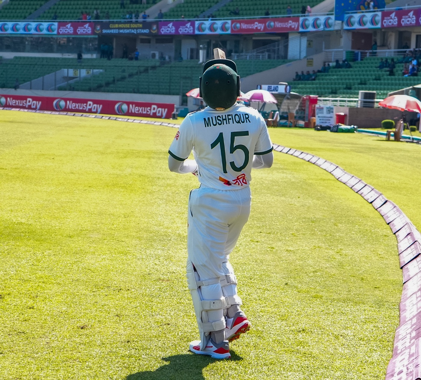 Mushfiqur 99* headlines Bangladesh's strong start in second Test against Ireland