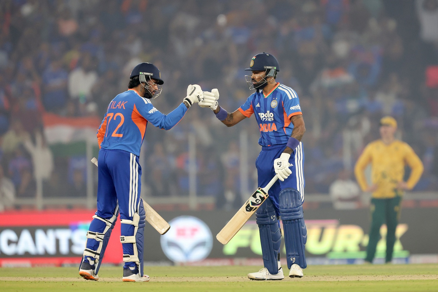 Tilak, Hardik, Varun seal T20I series win for India