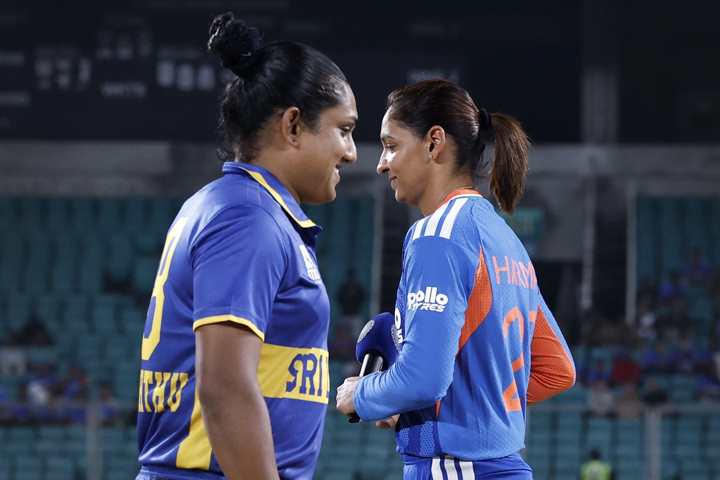 Deepti, Renuka in as India bowl; Sri Lanka make three changes