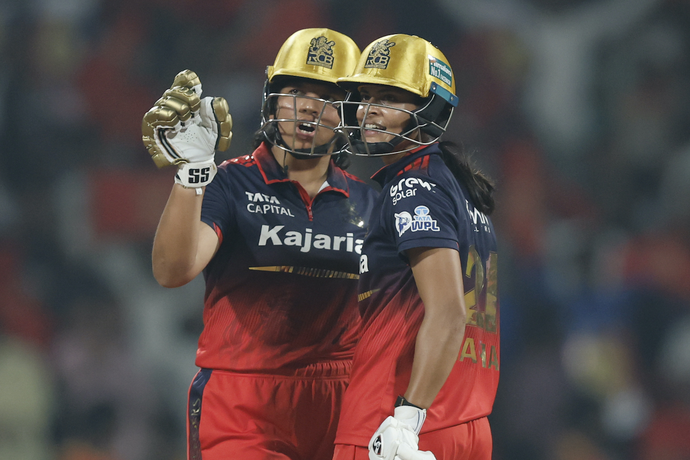 Radha, Ghosh rescue RCB before Patil five-for consigns GG to defeat