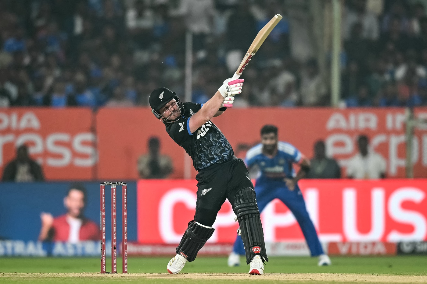 Seifert, Santner headline NZ's massive win despite Dube's 15-ball fifty