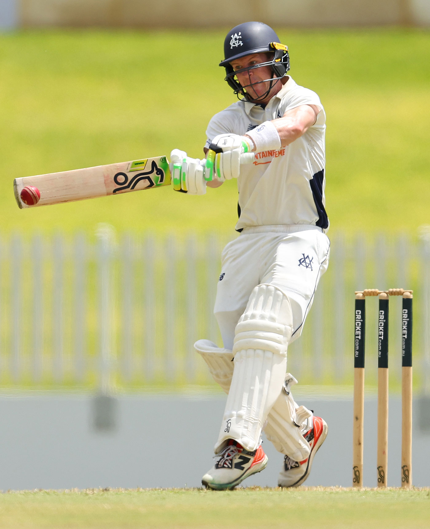 Harper flays 76-ball century to give Victoria control