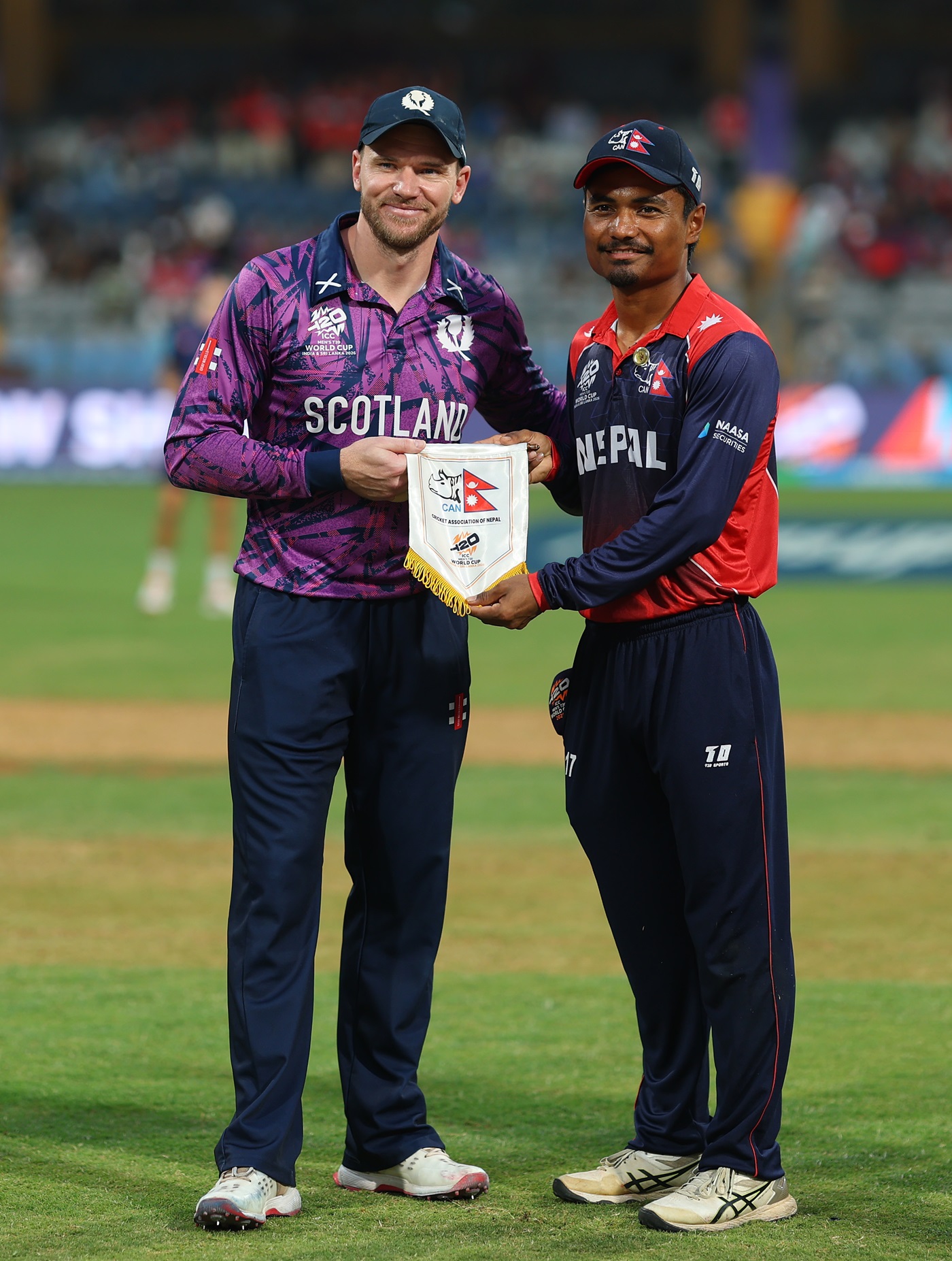 Nepal win toss, bowl against Scotland