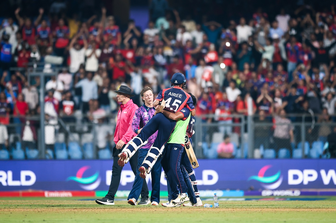 Nepal end 12-year wait as Airee sinks Scotland
