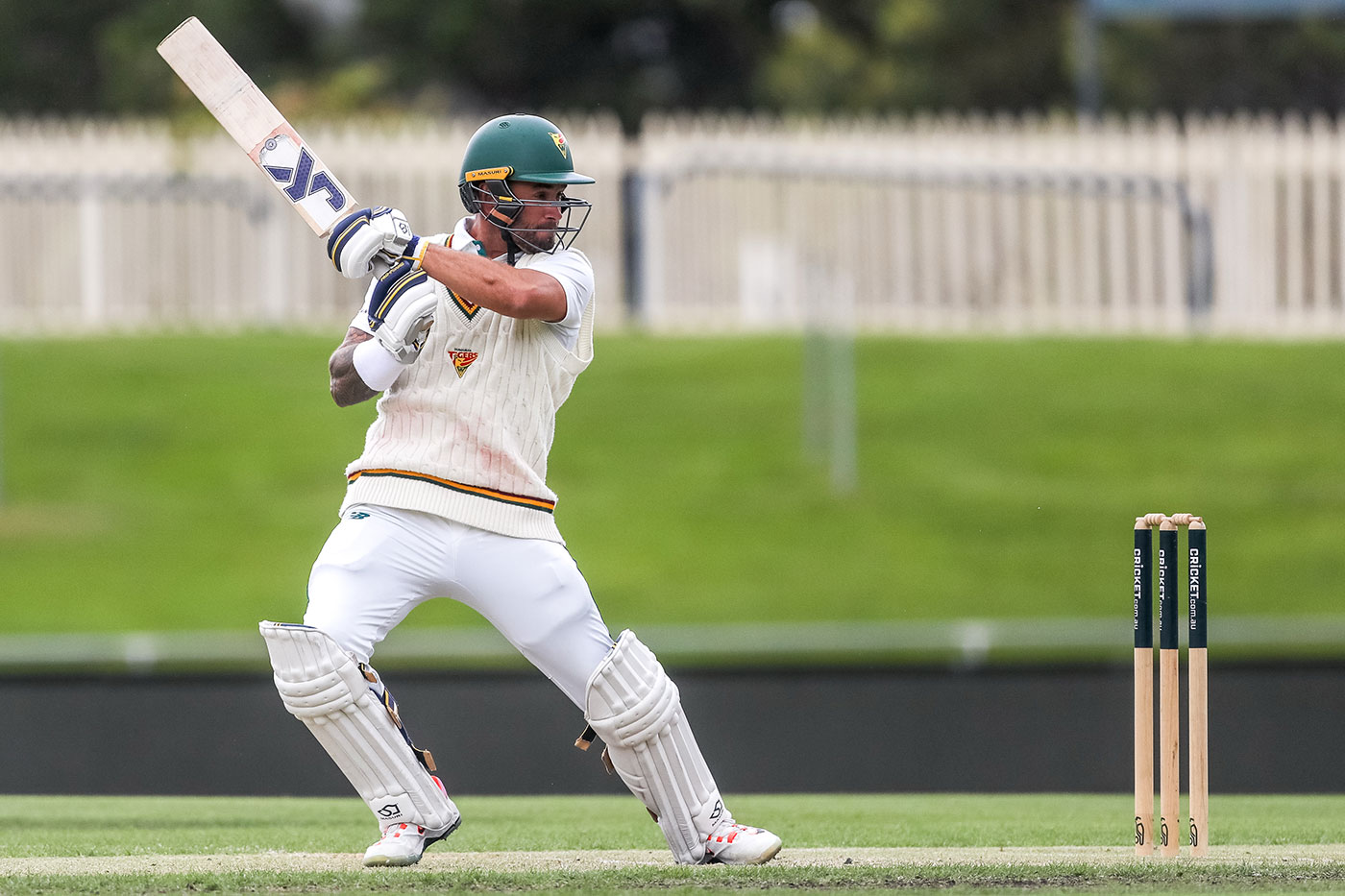 Weatherald narrowly misses ton on day of double substitution