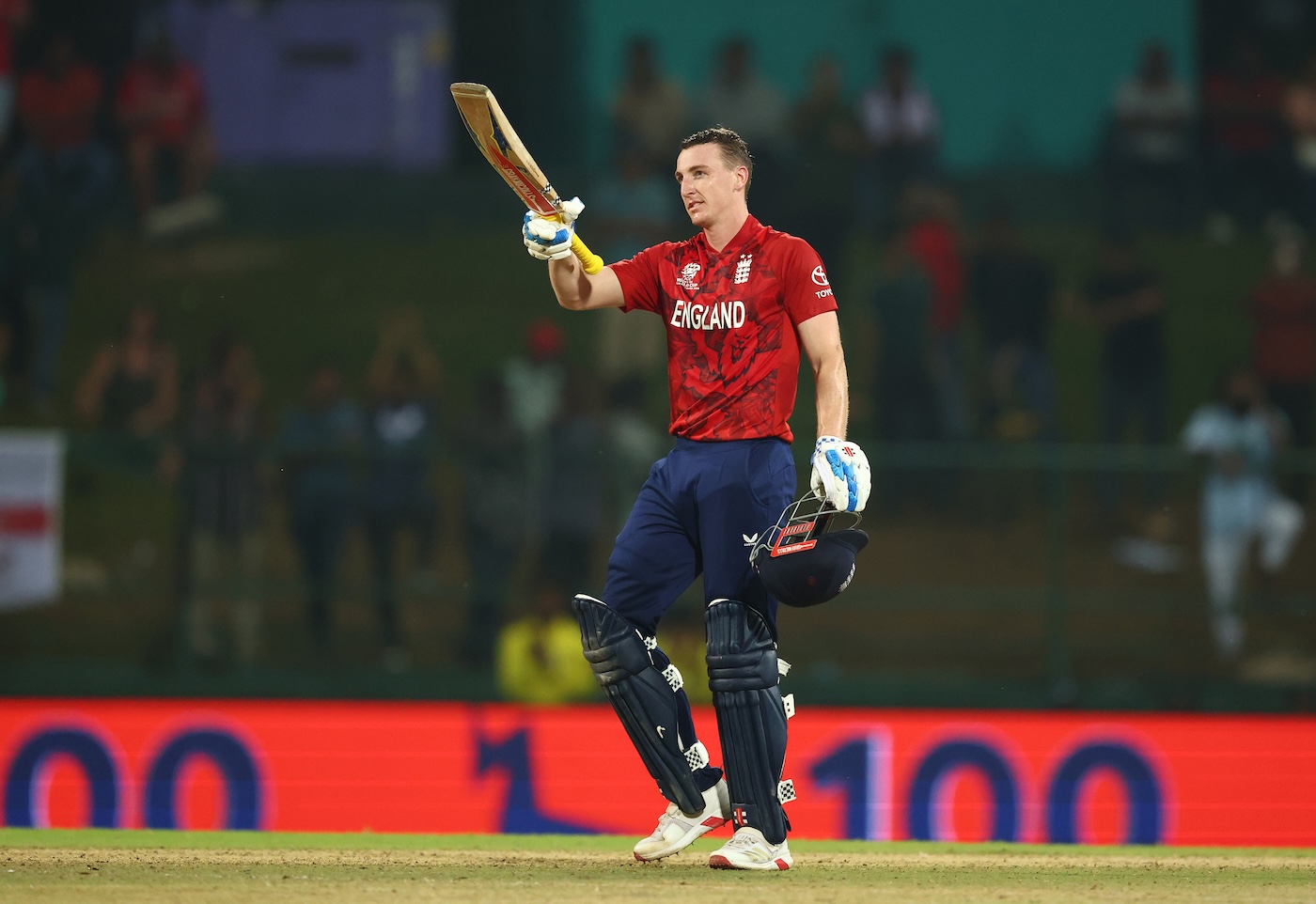 Classy Brook century puts nervy England in the semi-final