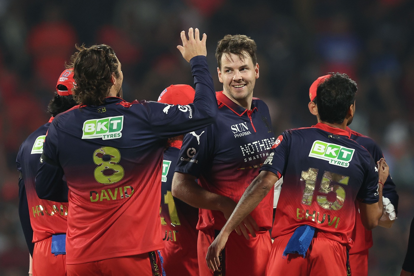 RCB begin title defence with statement win