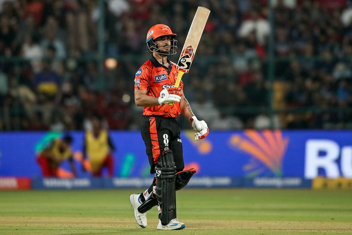 Kishan and Aniket lift SRH to 201 against RCB