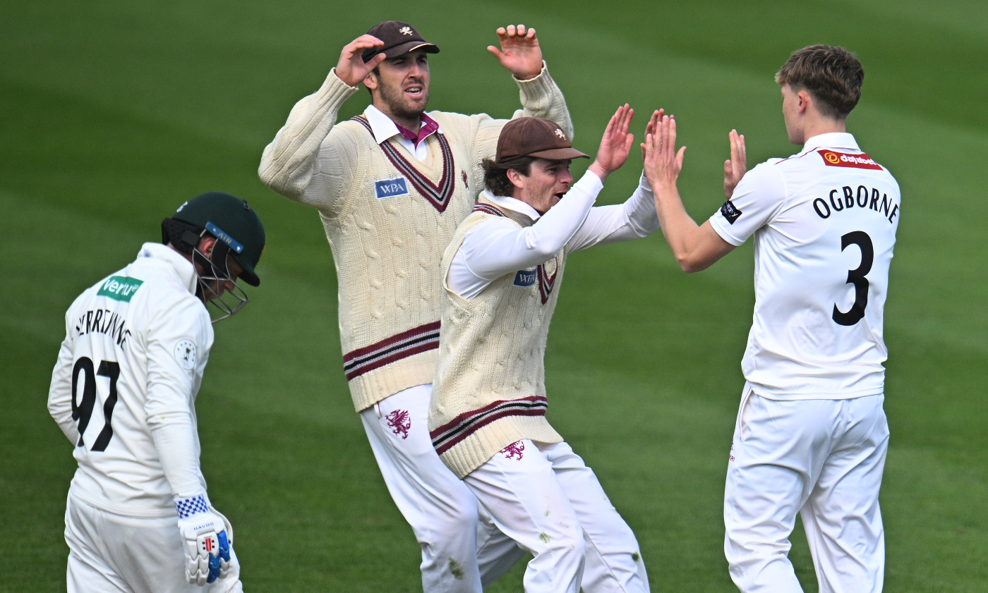 Rew ton, Kohler-Cadmore 94* fortify Somerset after Ogborne burst