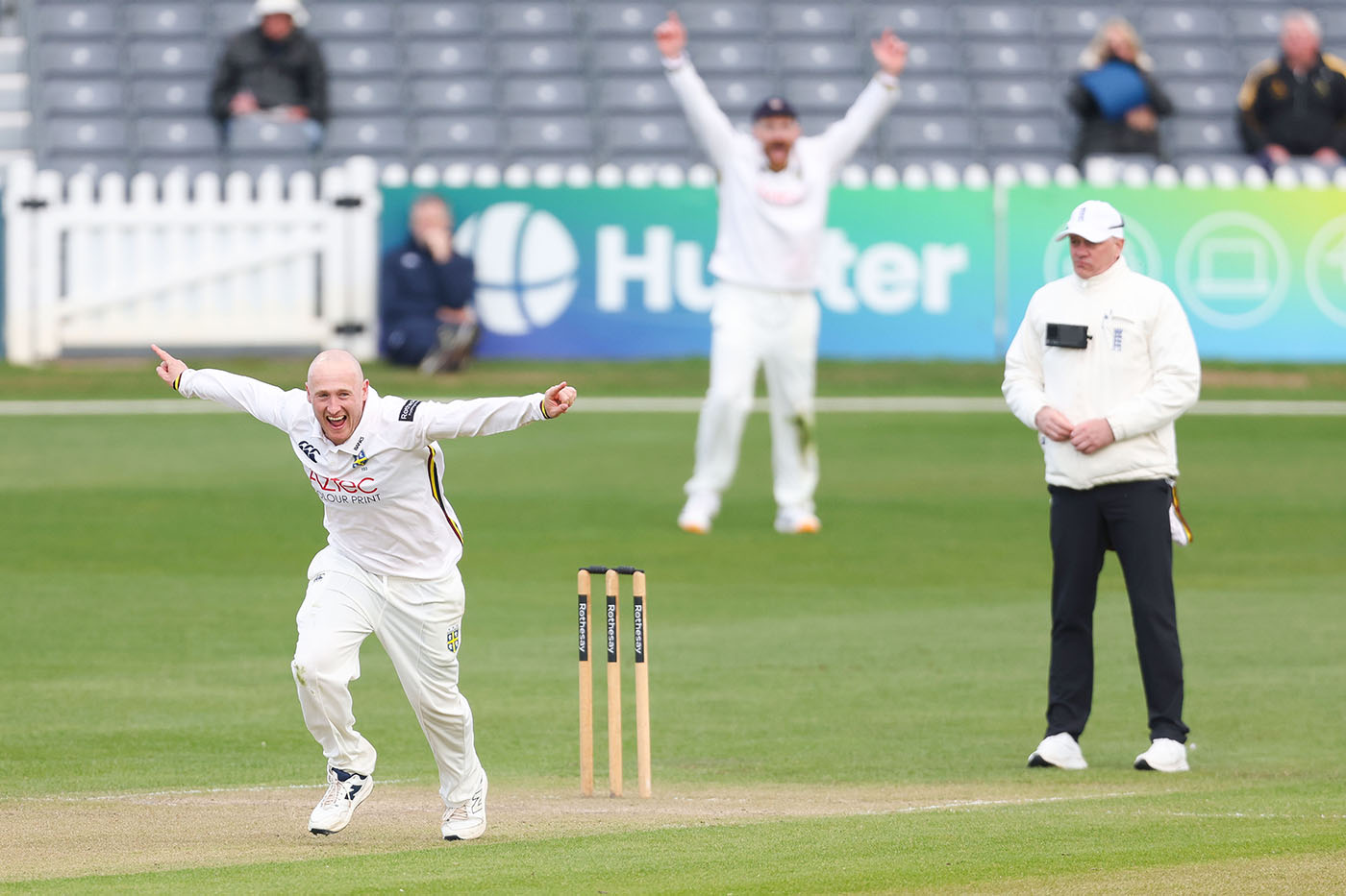 Parkinson unlocks Gloucestershire as Durham surge to innings win