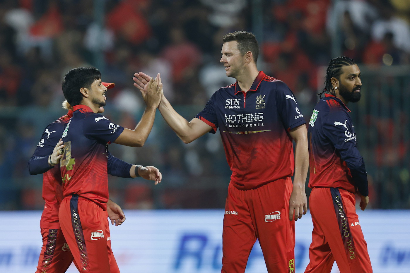 RCB top the table after bowlers help thump LSG