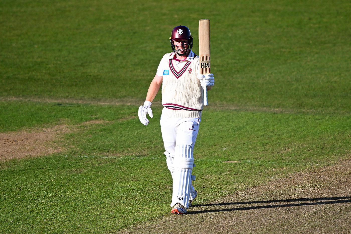 James Rew in runs again as Somerset gain edge on Hampshire
