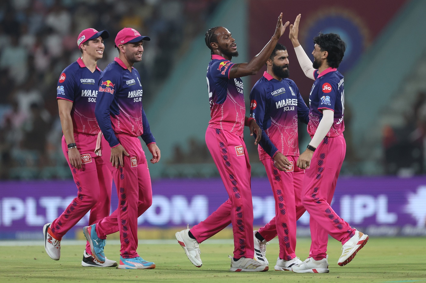 Jadeja, Archer and Burger lead Royals to scrappy win against LSG