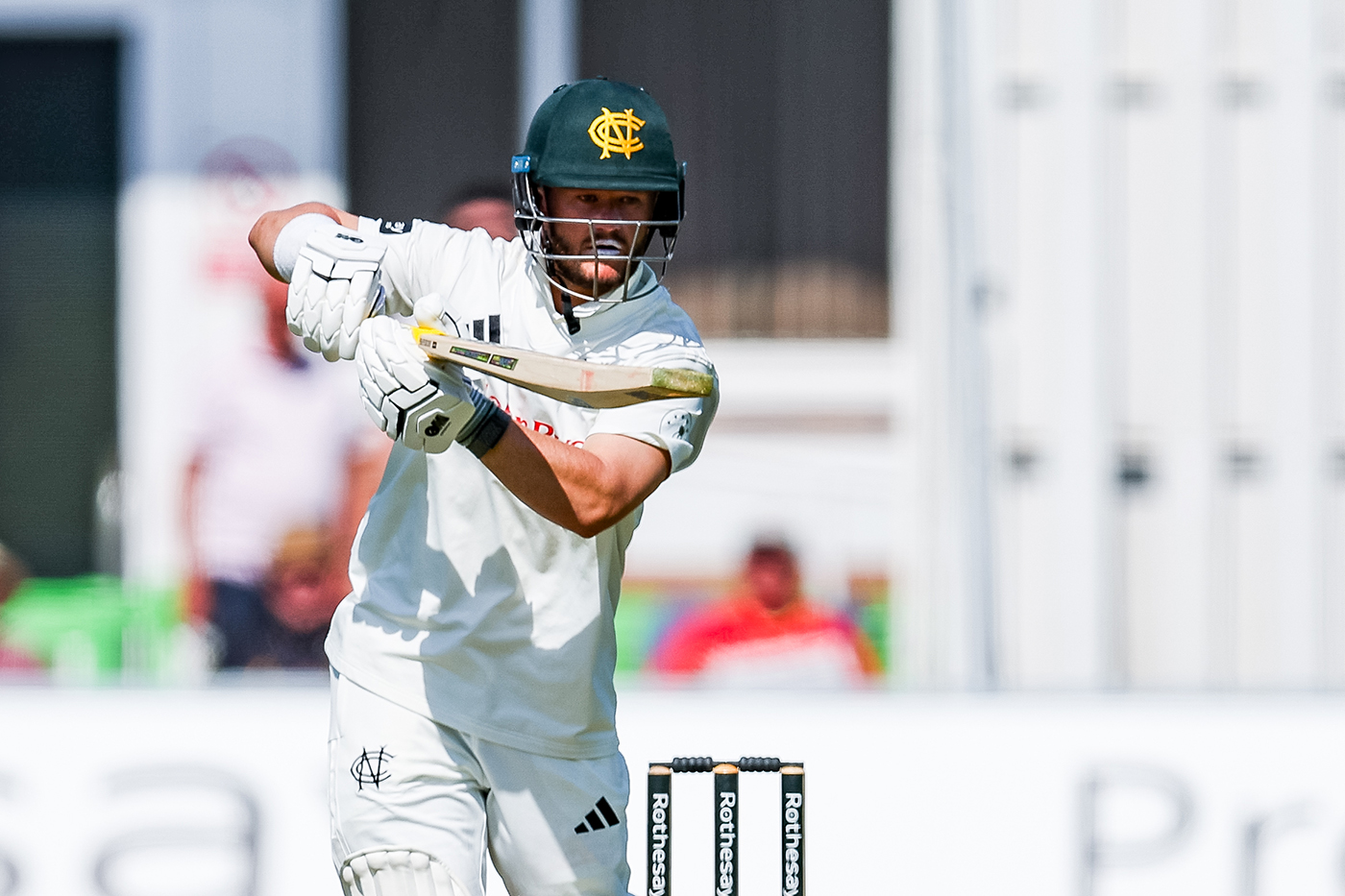 Duckett double-century guides Notts to high-scoring draw